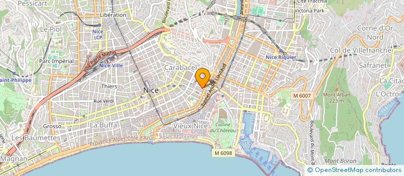 localisation de l'entreprise UN PETIT COUP DE POUCE POUR UN GRAND PAS à NICE