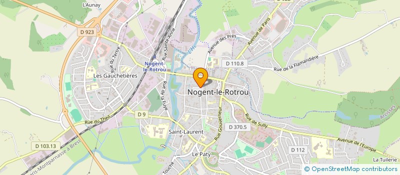 localisation de l'entreprise UN PETIT GOUT DE L'OCEAN à NOGENT-LE-ROTROU