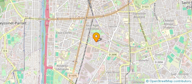 localisation de l'entreprise UN PETIT GRAIN DE COMPAGNIE à GRENOBLE