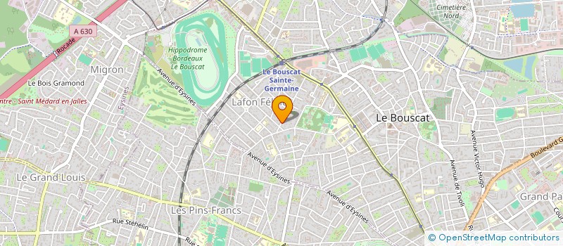 localisation de l'entreprise UN PETIT NUAGE à LE BOUSCAT