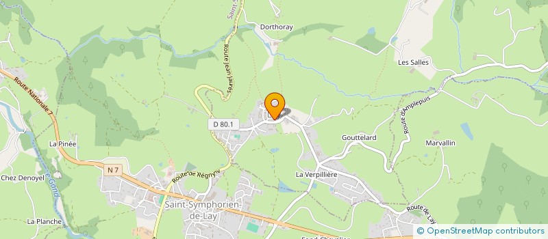 localisation de l'entreprise UN PETIT PAS LAY  LAY