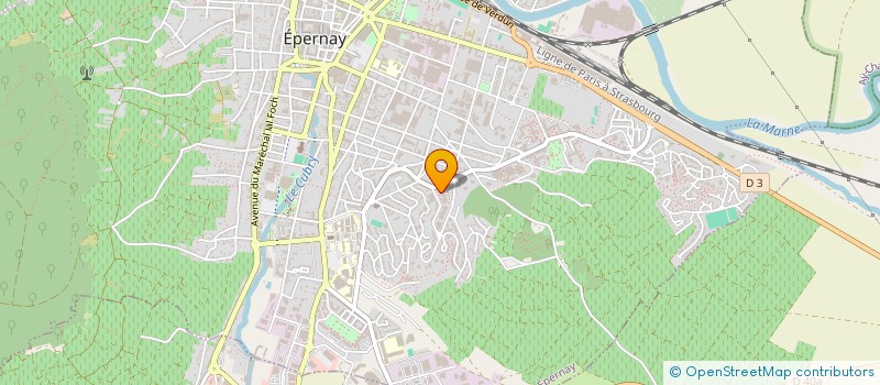 localisation de l'entreprise UN PETIT PAS POUR AURELIEN à EPERNAY