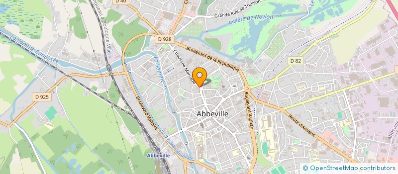localisation de l'entreprise UN PETIT TOUR à ABBEVILLE