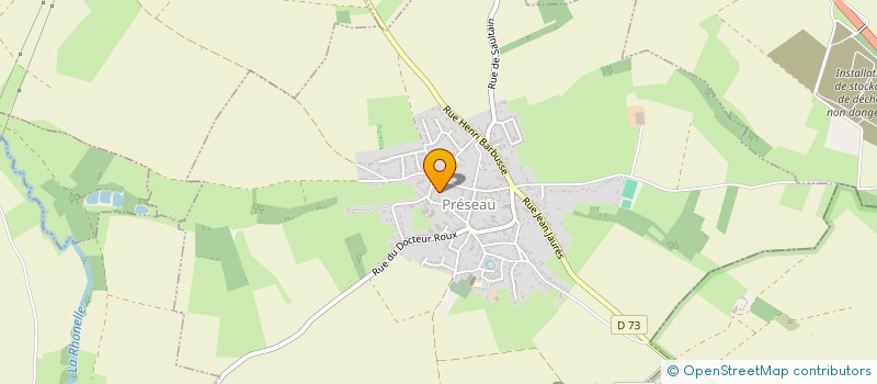 localisation de l'entreprise UN PEU POUR TOUS à PRESEAU