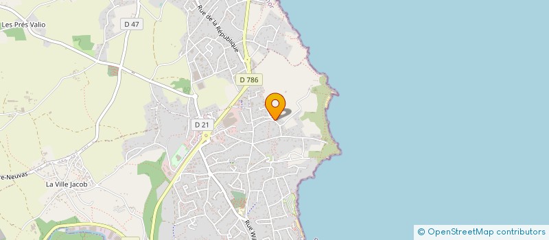 localisation de l'entreprise UN PIED DEVANT L'AUTRE à BINIC-ETABLES-SUR-MER
