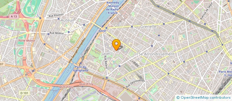 localisation de l'entreprise UN PIED SUR LA LUNE  PARIS