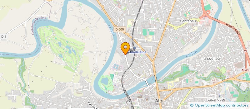 localisation de l'entreprise UN PLUS POUR EUX à ALBI