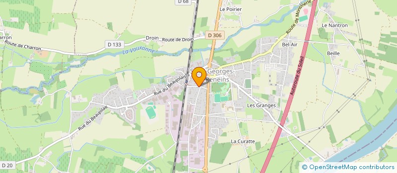 localisation de l'entreprise UN PLUS POUR EUX  SAINT-GEORGES-DE-RENEINS