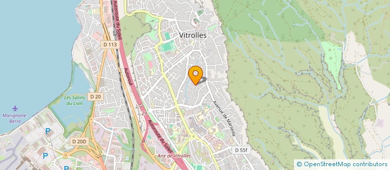 localisation de l'entreprise UN POIL C'EST TOUT à VITROLLES