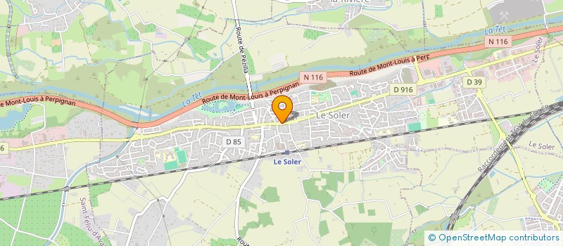 localisation de l'entreprise UN POIL DE BONHEUR  LE SOLER