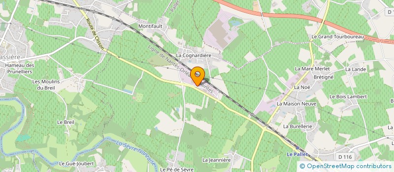localisation de l'entreprise UN POINT PARTOUT à LE PALLET