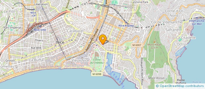 localisation de l'entreprise UN POINT SEYTOUR à NICE