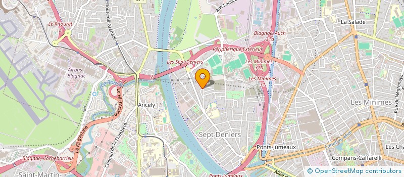 localisation de l'entreprise UN PONT ENTRE DEUX MONDES à TOULOUSE