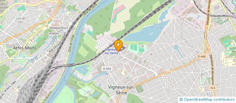 localisation de l'entreprise UN PONT POUR L'AVENIR à VIGNEUX-SUR-SEINE