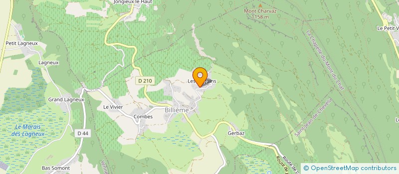 localisation de l'entreprise UN POTAGER POUR BIEN MANGER  BILLIEME