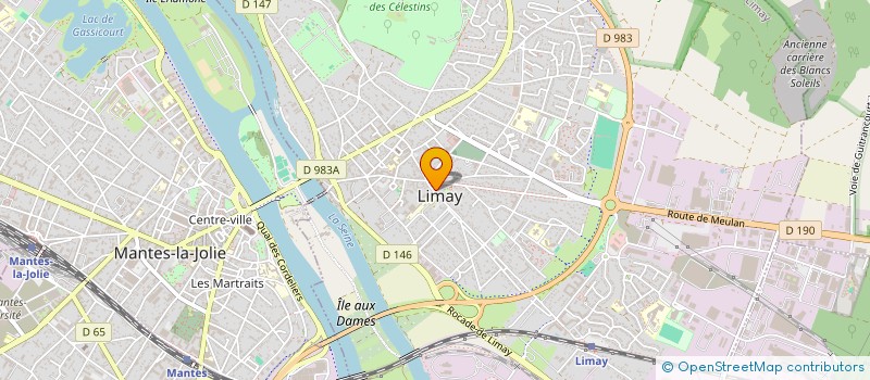localisation de l'entreprise UN POUR TOUS TOUS POUR UN à LIMAY