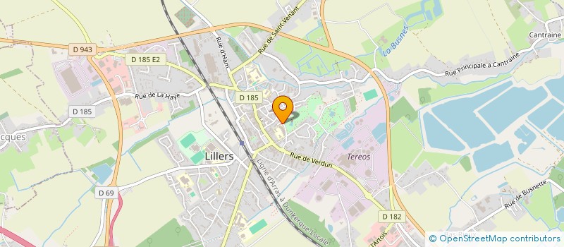 localisation de l'entreprise UN POUR TOUS, TOUS POUR UN  LILLERS