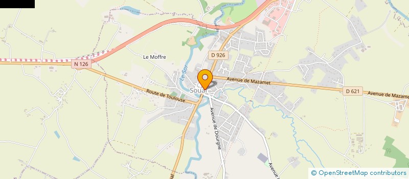 localisation de l'entreprise UN PROJET POUR VOUS  SOUAL