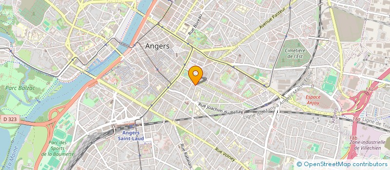 localisation de l'entreprise UN PTIT AIR DE FAMILLE à ANGERS