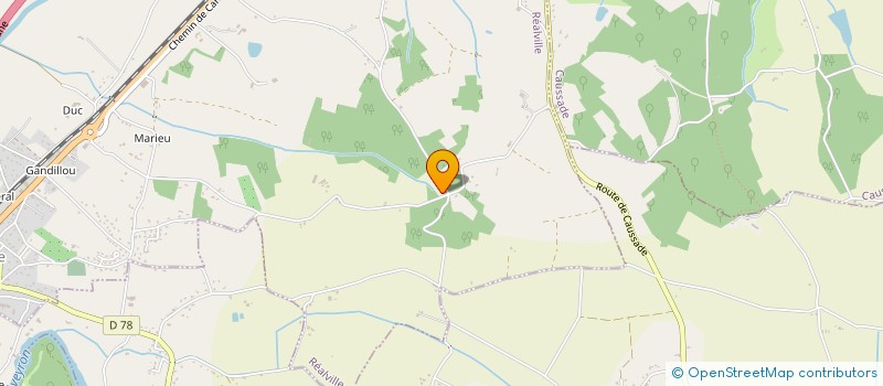 localisation de l'entreprise UN REFUGE, UNE FAMILLE  REALVILLE