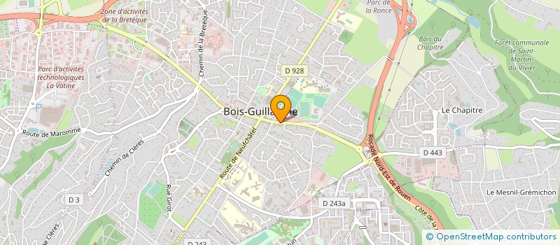 localisation de l'entreprise UN REG CAISSES EPARGNE NORD à BOIS-GUILLAUME