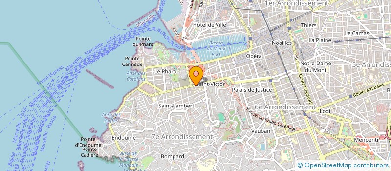 localisation de l'entreprise UN REVE AU SUD à MARSEILLE