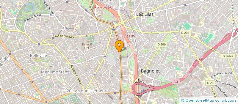 localisation de l'entreprise UN RICHE UN PAUVRE  PARIS