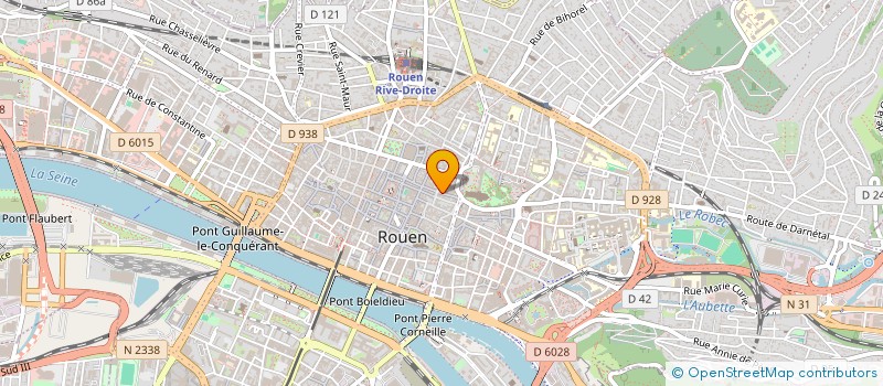 localisation de l'entreprise UN ROUENNAISE DES COL VACANCES  ROUEN