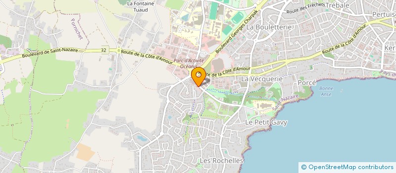 localisation de l'entreprise UN.SENS à SAINT-NAZAIRE