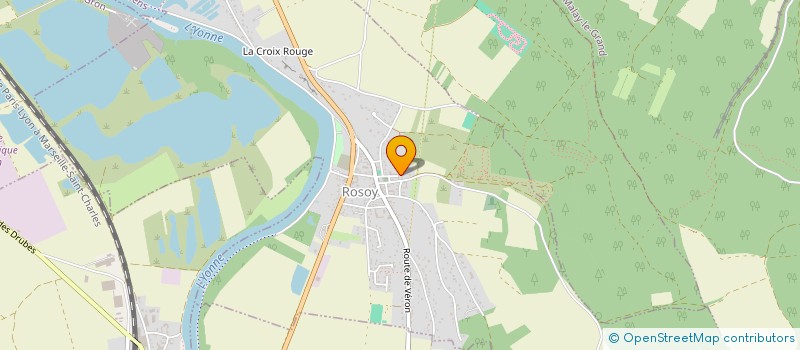 localisation de l'entreprise UN SENS A SOI  ROSOY