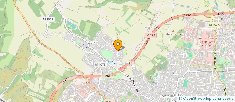 localisation de l'entreprise UN SENS COMMUN  DAIX