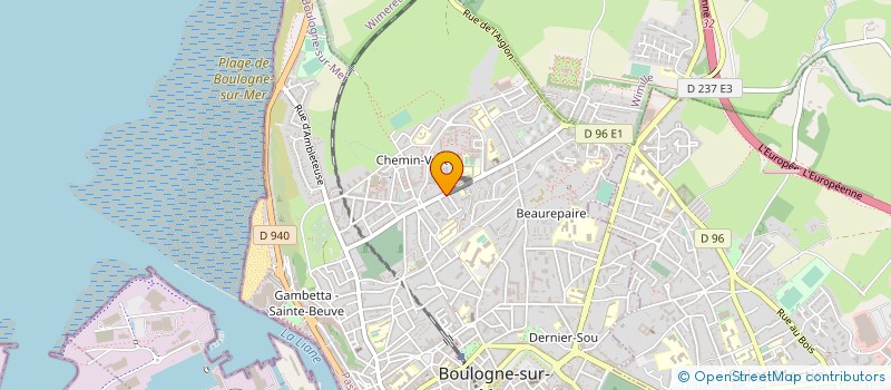 localisation de l'entreprise UN SEUL REGARD à BOULOGNE-SUR-MER
