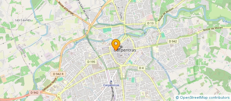 localisation de l'entreprise UN SOIR A VIENNE à CARPENTRAS