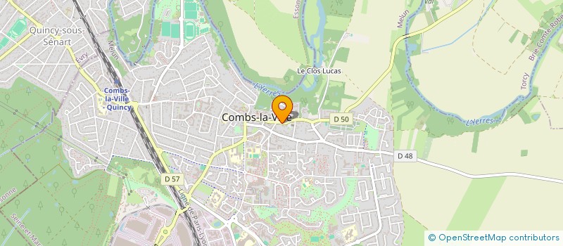 localisation de l'entreprise UN SON POUR TOUS  COMBS-LA-VILLE