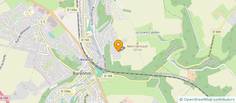 localisation de l'entreprise UN SOURIRE POUR CATALEYA à BARENTIN