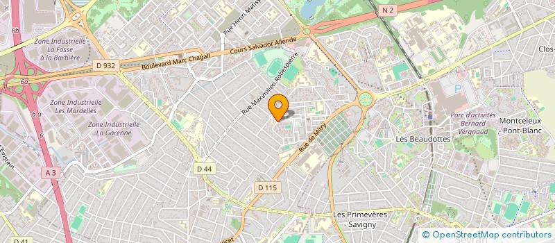 localisation de l'entreprise UN SOURIRE POUR CHAQUE ENFANT à AULNAY-SOUS-BOIS