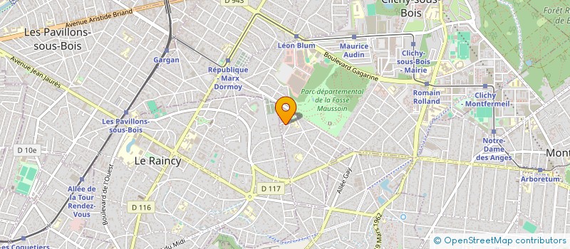 localisation de l'entreprise UN SOURIRE POUR MA TUNISIE à CLICHY-SOUS-BOIS