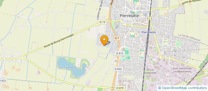 localisation de l'entreprise UN SOURIRE, UNE REUSSITE AU C UR D'UNE VIE à PIERRELATTE