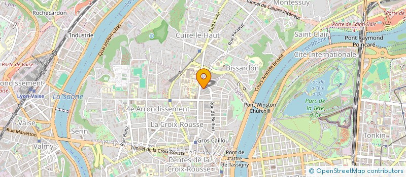 localisation de l'entreprise UN SPORTIV ET FAMILIALE 4E à LYON