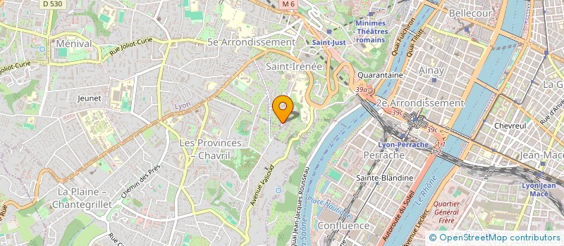 localisation de l'entreprise UN T'ELLE SUCCES  LYON