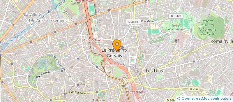 localisation de l'entreprise UN TAPIS DE POESIE à LE PRE-SAINT-GERVAIS