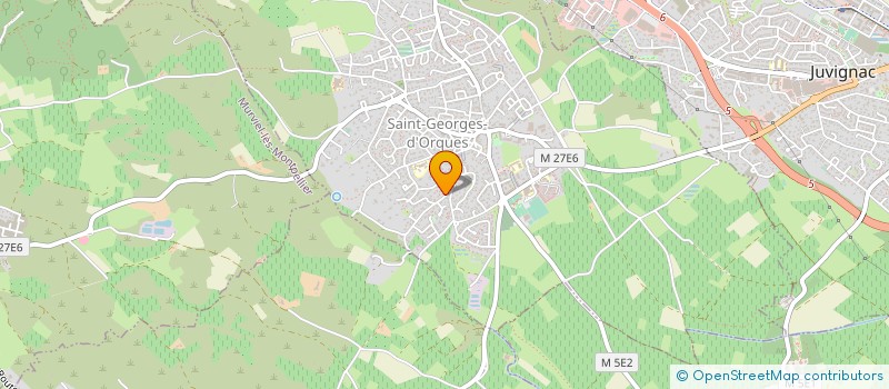 localisation de l'entreprise UN TEMPS POUR APPRENDRE ASSOCIATION DE LANGUES VIVANTES  SAINT-GEORGES-D'ORQUES