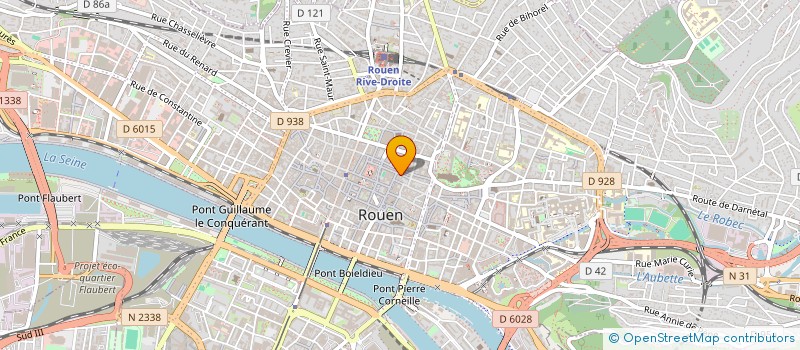 localisation de l'entreprise UN TEMPS POUR ELLE  ROUEN