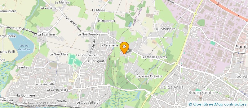 localisation de l'entreprise UN TEMPS POUR ELLE BOUTIK à SAINT-HERBLAIN