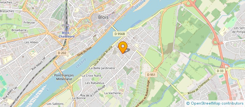 localisation de l'entreprise UN TEMPS POUR SOI  BLOIS