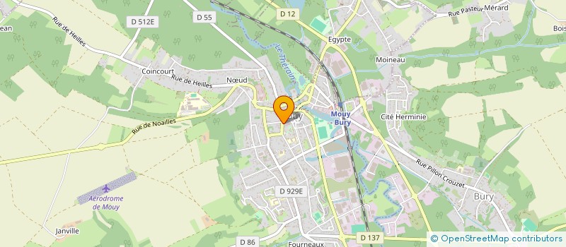 localisation de l'entreprise UN TEMPS POUR SOI à MOUY