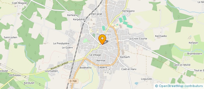 localisation de l'entreprise UN TEMPS POUR SOI  PLUVIGNER