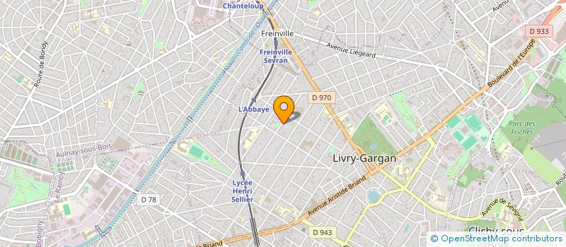 localisation de l'entreprise UN TEMPS POUR TOUS  LIVRY-GARGAN