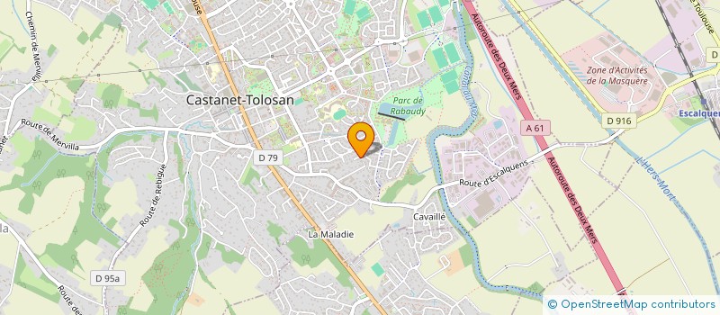 localisation de l'entreprise UN TERRAIN A VOUS à CASTANET-TOLOSAN