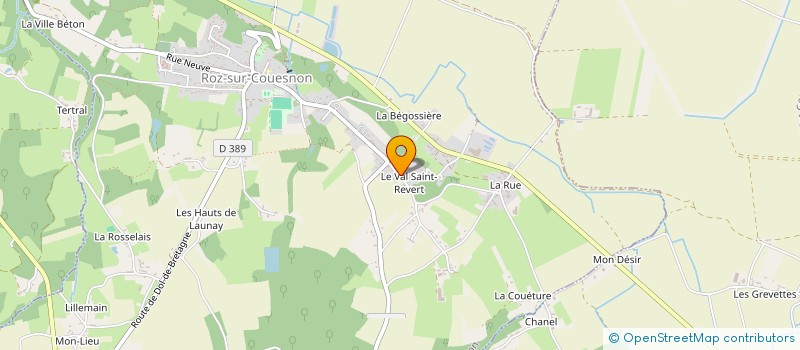 localisation de l'entreprise UN TOI POUR GRANDIR  ROZ-SUR-COUESNON